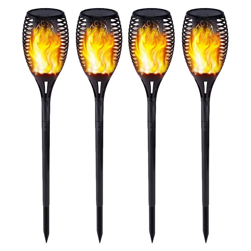 Solar Flame Flickering Lamp Torch