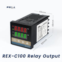 Thumbnail for REX-C100 SSR Output Thermostat Digital Timer