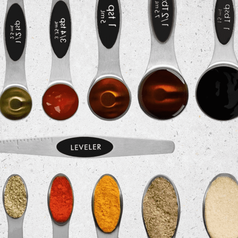Seasoning Magnetic Measuring Spoons