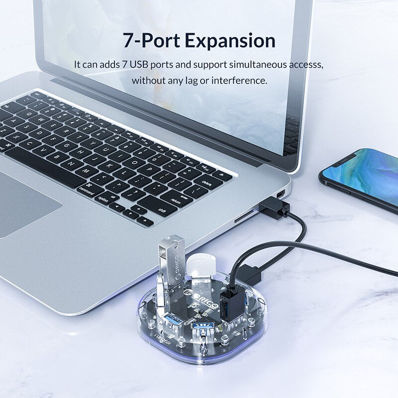 Transparent USB3.0 Hubs