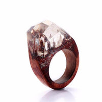 Thumbnail for Quanta - Snow Falling Resin Ring