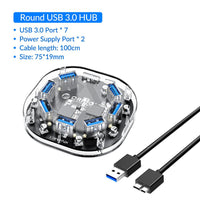 Thumbnail for Transparent USB3.0 Hubs
