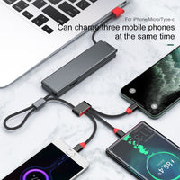 Thumbnail for Compact 3 in 1 Charging Cable