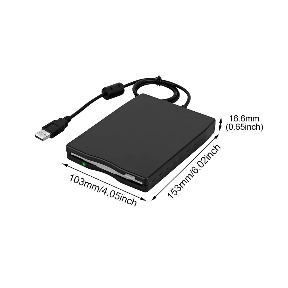 3.5" External Floppy Disk Drive