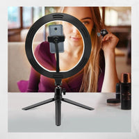 Thumbnail for Selfie Ring Light with Tripod Stand