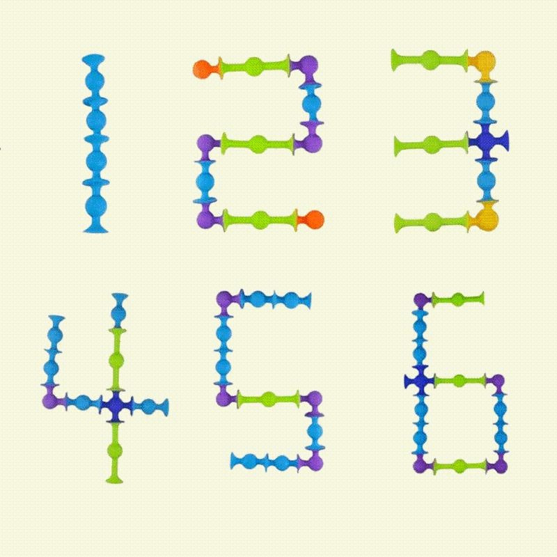 Funny Silicone Block Model Building