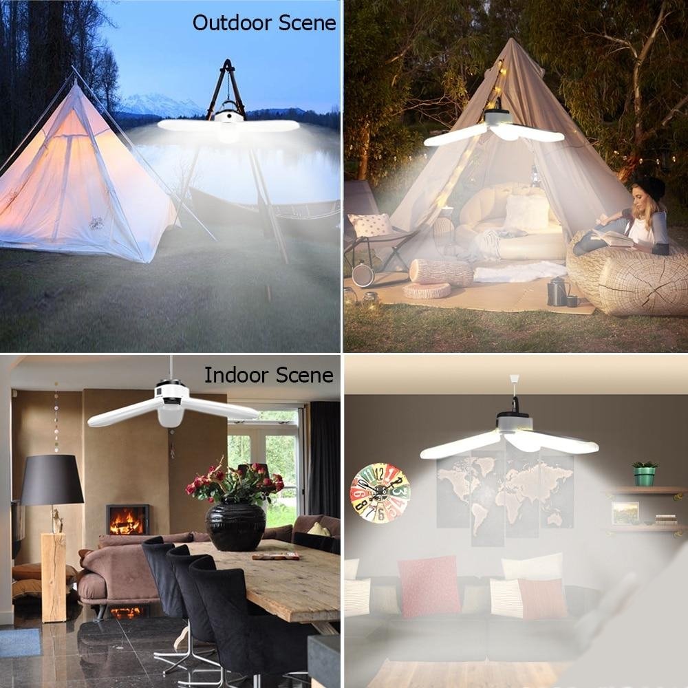 5 in 1 Rechargeable Solar Camping Light