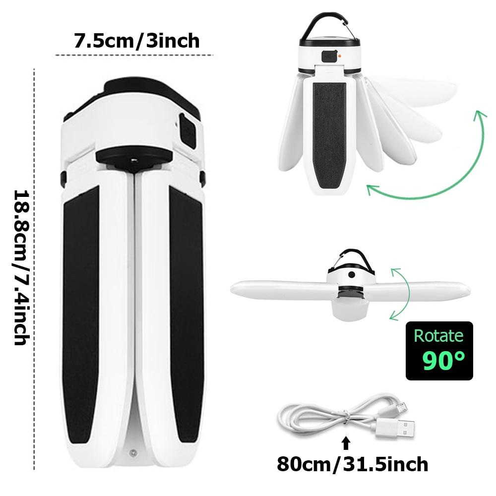 5 in 1 Rechargeable Solar Camping Light