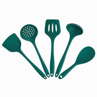 Thumbnail for Green Silicone Utensil Set PeekWise