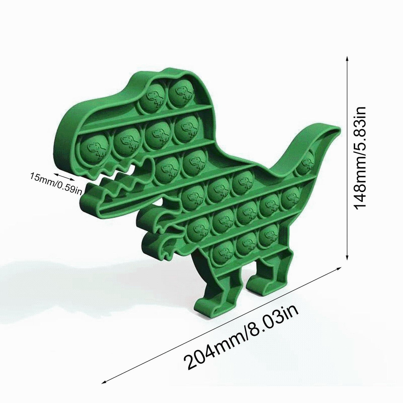 PCS Dinosaur Pop Fidget PeekWise