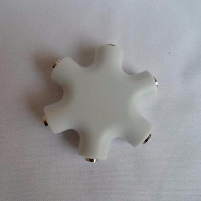 5-Way Multi Headphone Audio Splitter