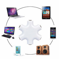 Thumbnail for 5-Way Multi Headphone Audio Splitter