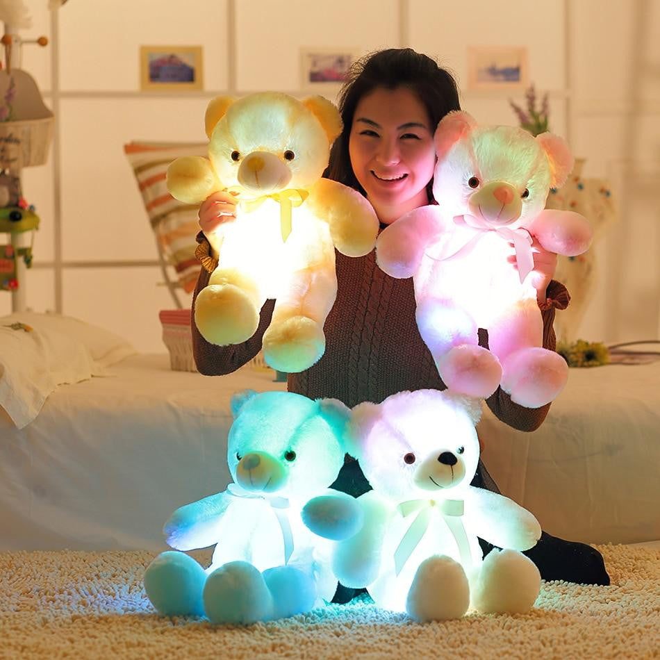 LED Glowing Teddy Bear - PeekWise