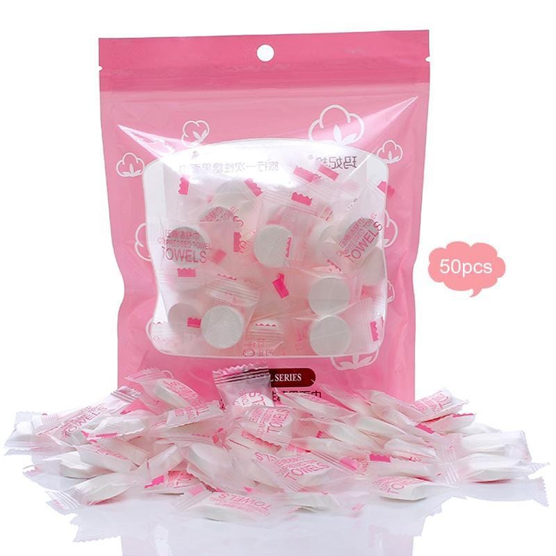 Compressed Expanding Face Towel Tablets PeekWise
