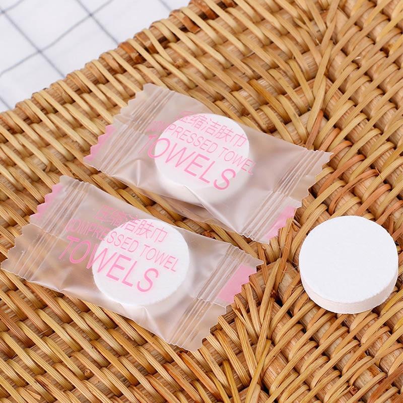 Compressed Expanding Face Towel Tablets PeekWise