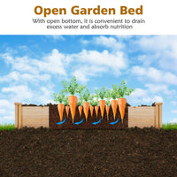 Thumbnail for U-Shaped Wooden Garden Raised Bed