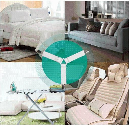 Bedsheet Suspender Straps Set PeekWise