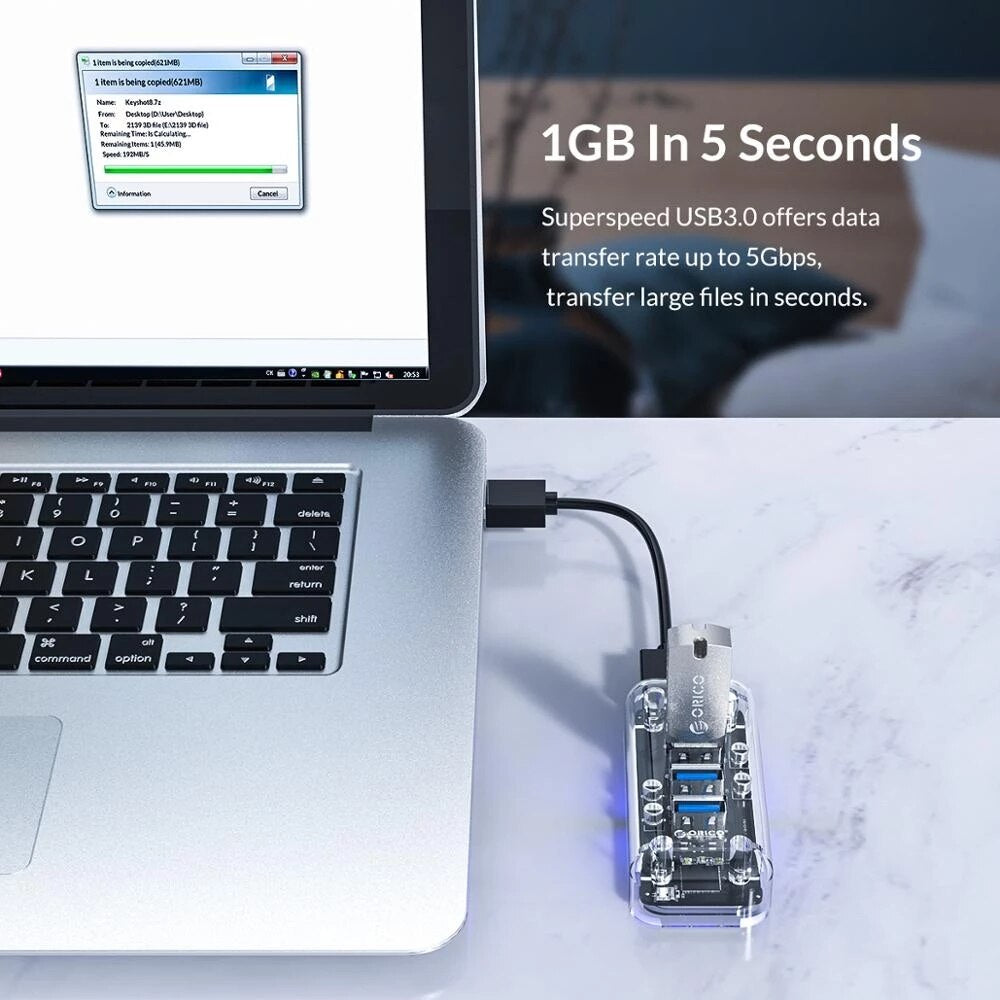 Transparent USB3.0 Hubs