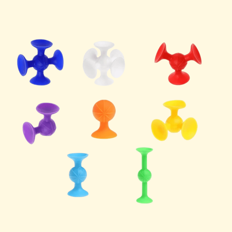 Funny Silicone Block Model Building