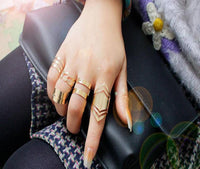 Thumbnail for 5 Piece Stack of Midi Open Rings