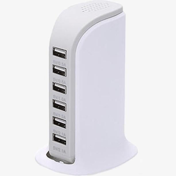 Portable USB charging station – Charge 6 Devices Simultaneously!