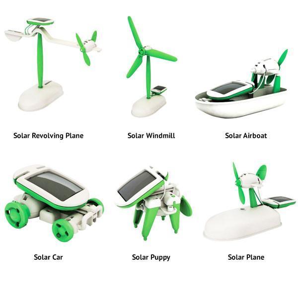 6-in-1 DIY Solar Toy Kit