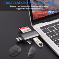 Thumbnail for 6 in 1 Card & USB Reader
