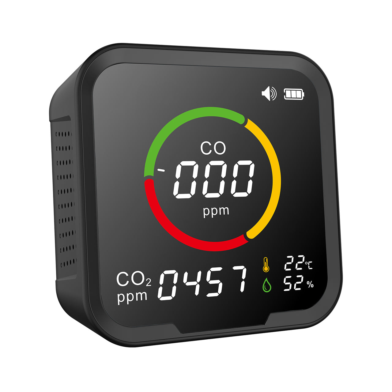 6-in-1 PTH-9E Indoor CO2 Detector