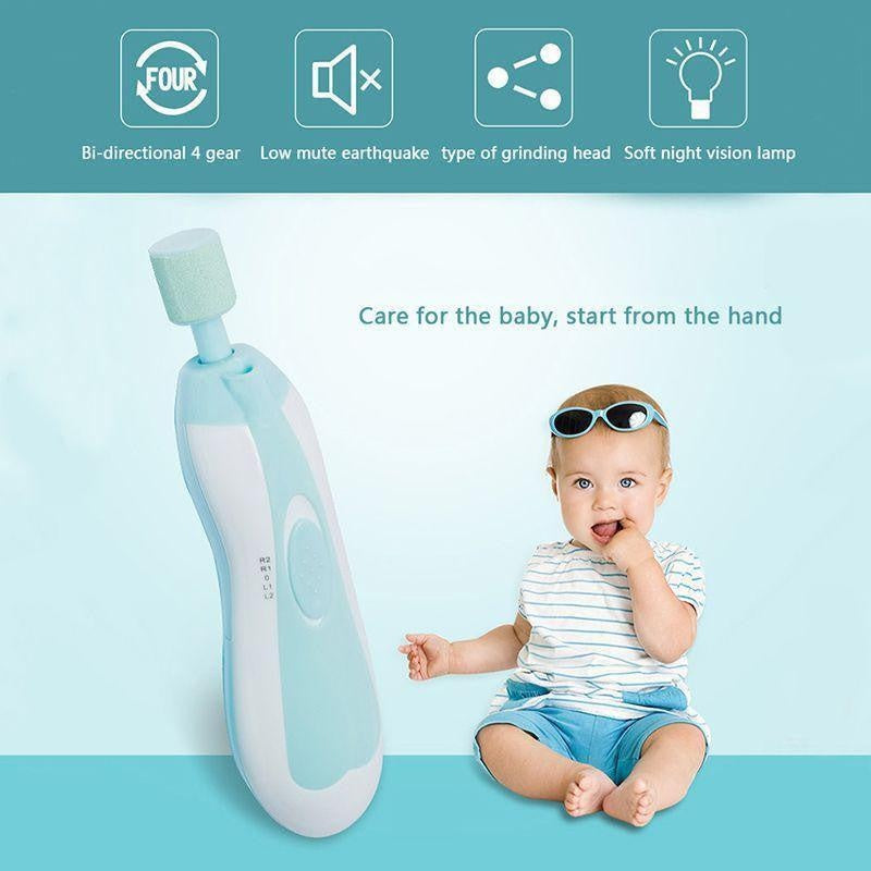 Electric Safe Baby Nail Trimmer - PeekWise