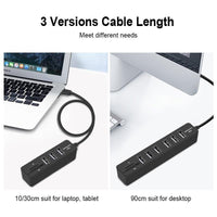 Thumbnail for 6-Port USB Hub with Card Reader