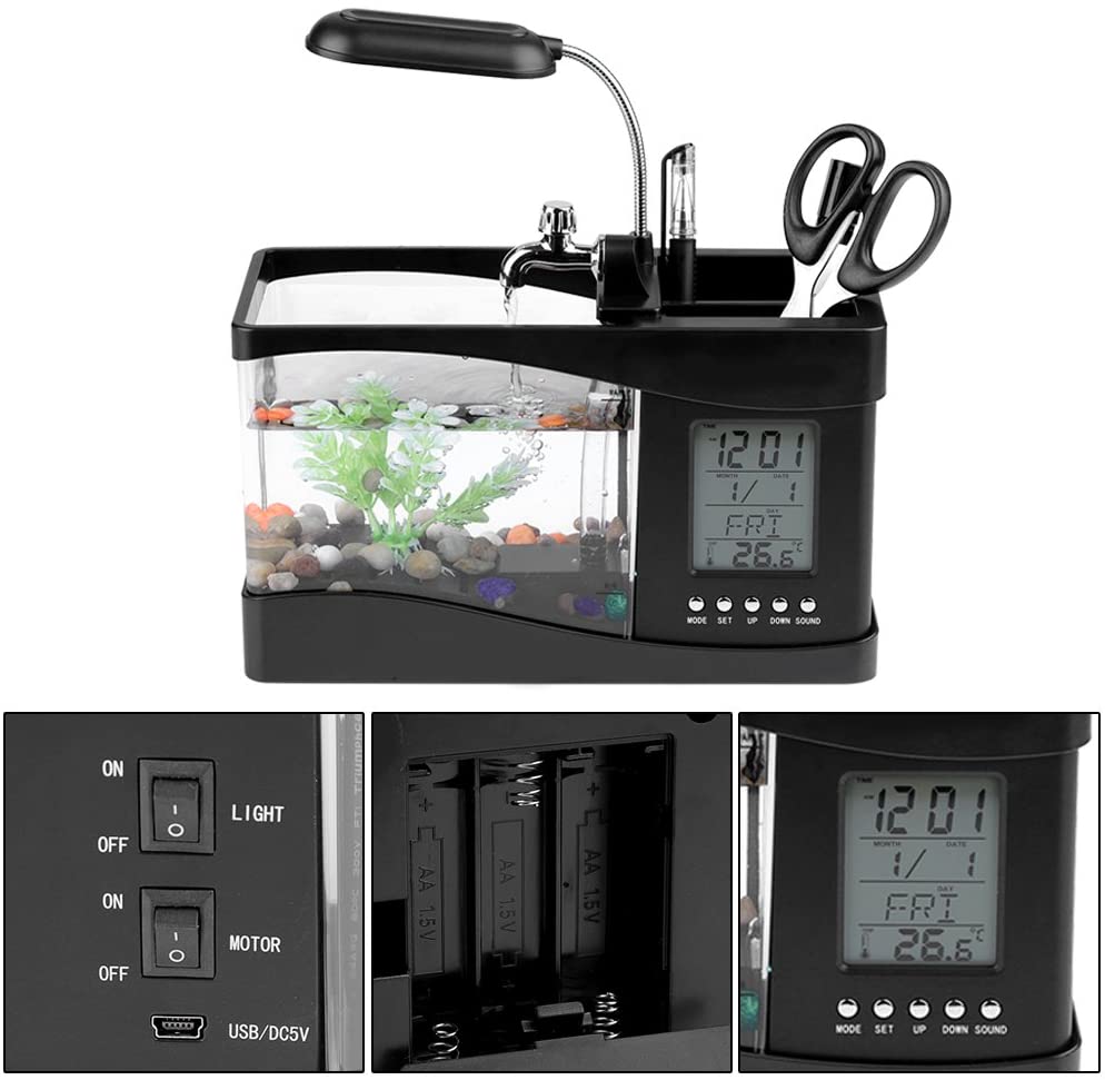 Desktop Mini Fish Tank PeekWise