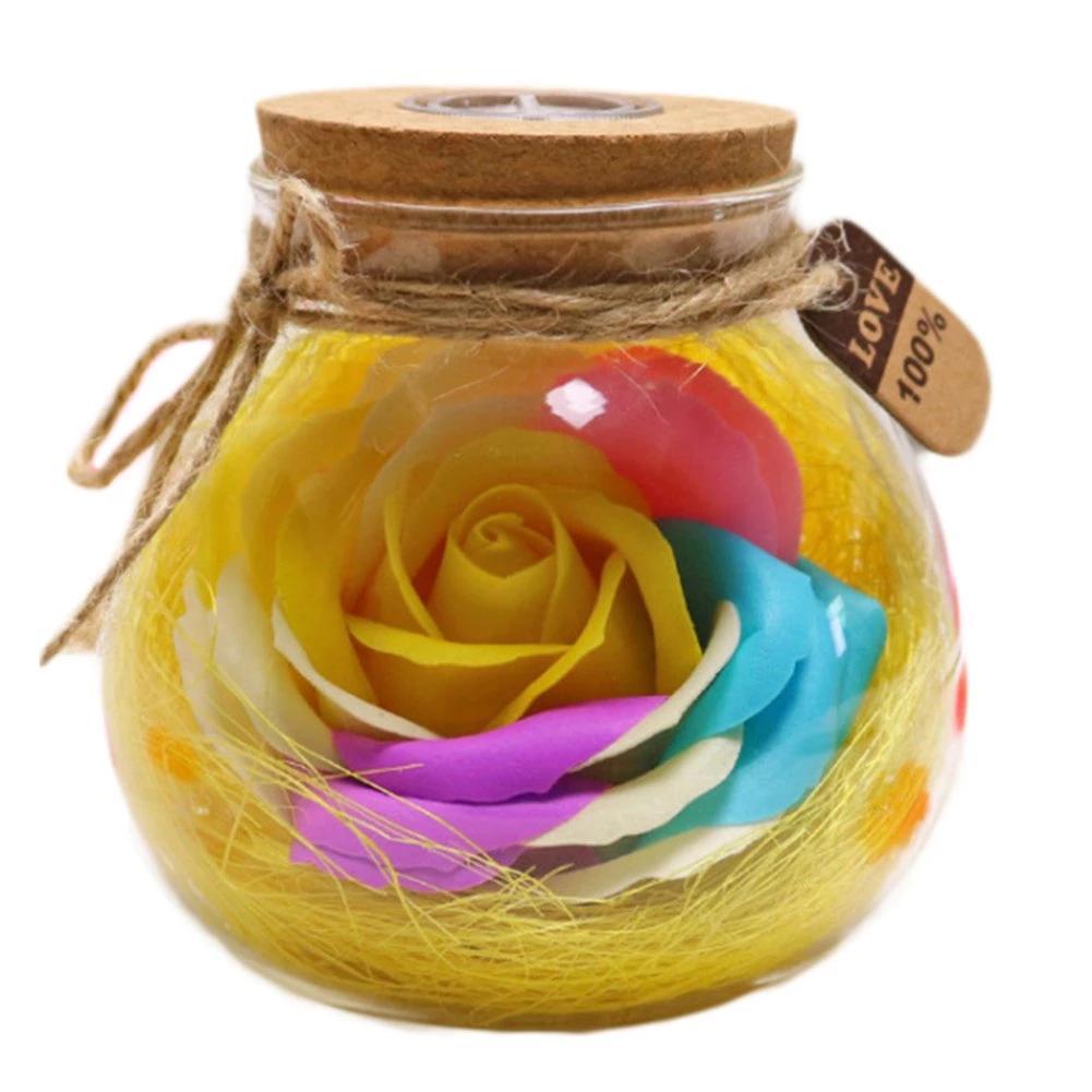 Forever Flower® LED Rose Bottle Lamp PeekWise