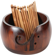 Thumbnail for Wooden Yarn Bowl PeekWise