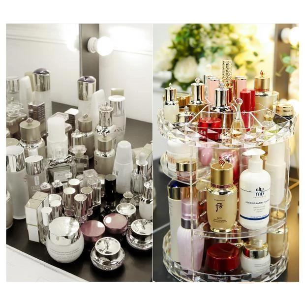 Crystal Cosmetic Storage Box