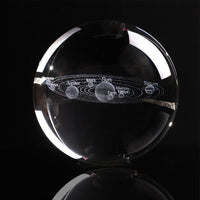 Thumbnail for 3D Engraved Solar System Globe - PeekWise