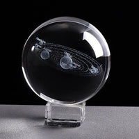 Thumbnail for 3D Engraved Solar System Globe - PeekWise