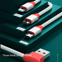 Thumbnail for Compact 3 in 1 Charging Cable