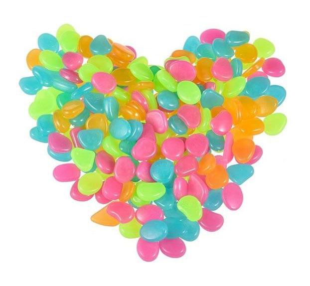 Gleam - Glow-in-the-Dark Garden Pebbles