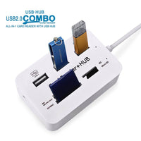 Thumbnail for 7 in 1 USB Hub & Card Reader