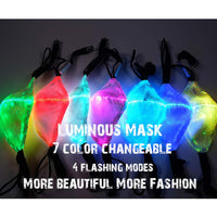 Thumbnail for 7 Color Luminous 3D LED Mask