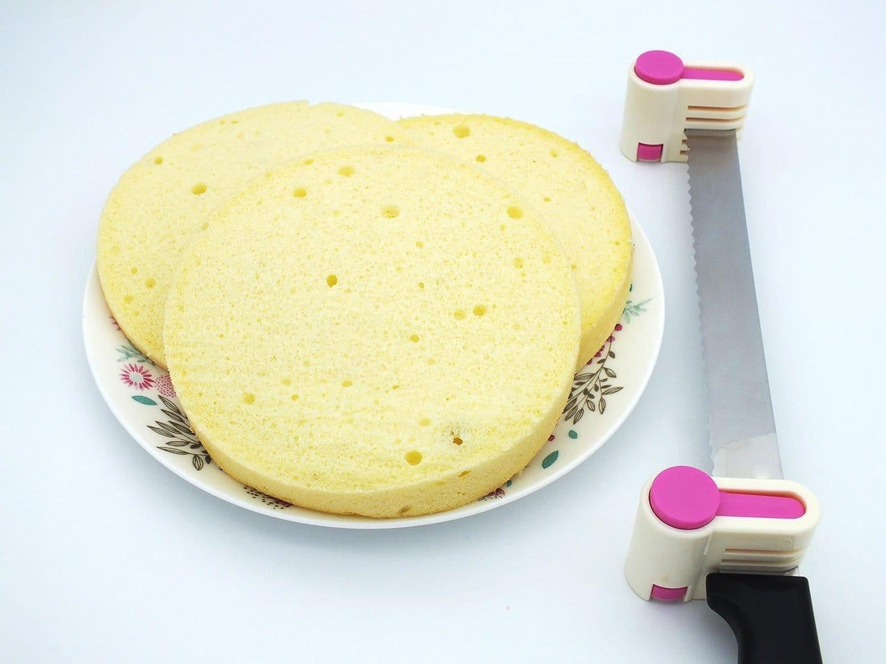 pcs Knife Clamp Cake Layer Slicer PeekWise