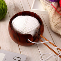 Thumbnail for Wooden Yarn Bowl PeekWise