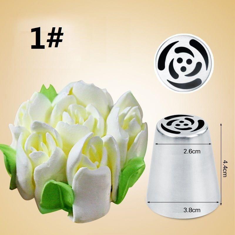 pc Set Flower Shape Icing Nozzles PeekWise