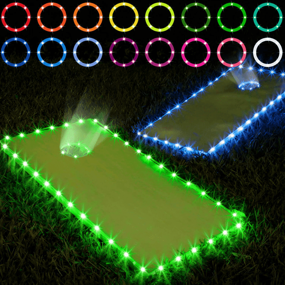Cornhole Board Lights PeekWise