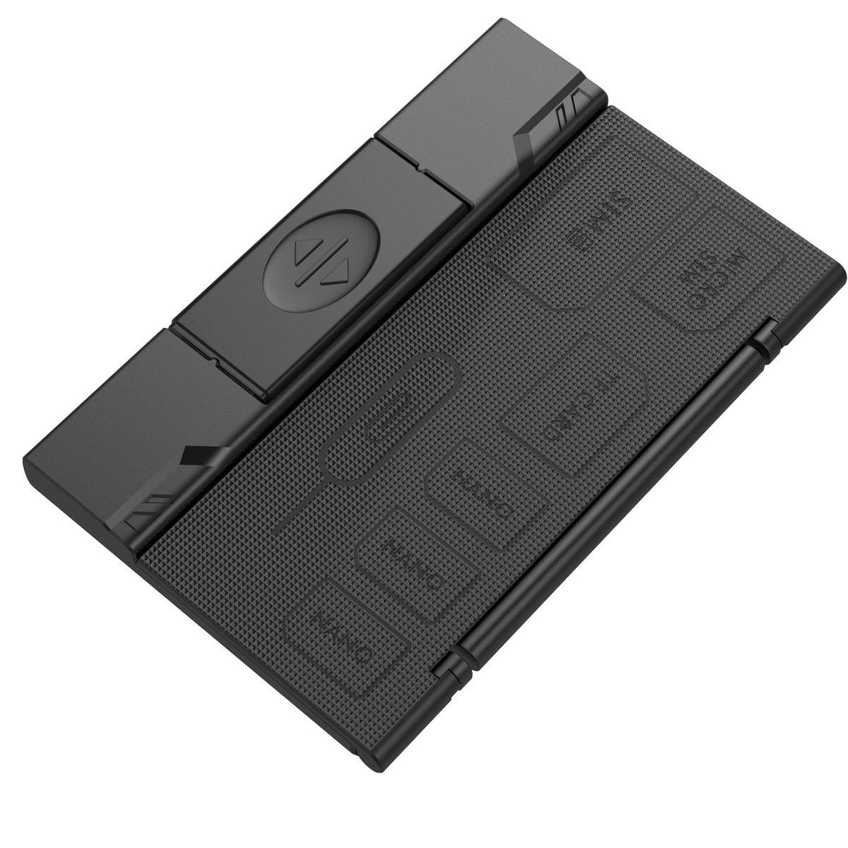 8 in 1 Sim & microSD Card Holder with Reader