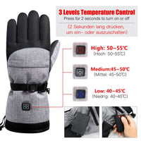 Thumbnail for Adjustable Temp 40-55 °C Heated Gloves