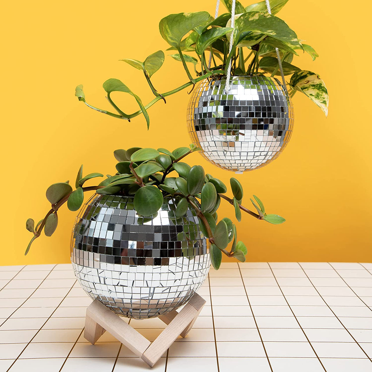 Disco Ball Planter PeekWise