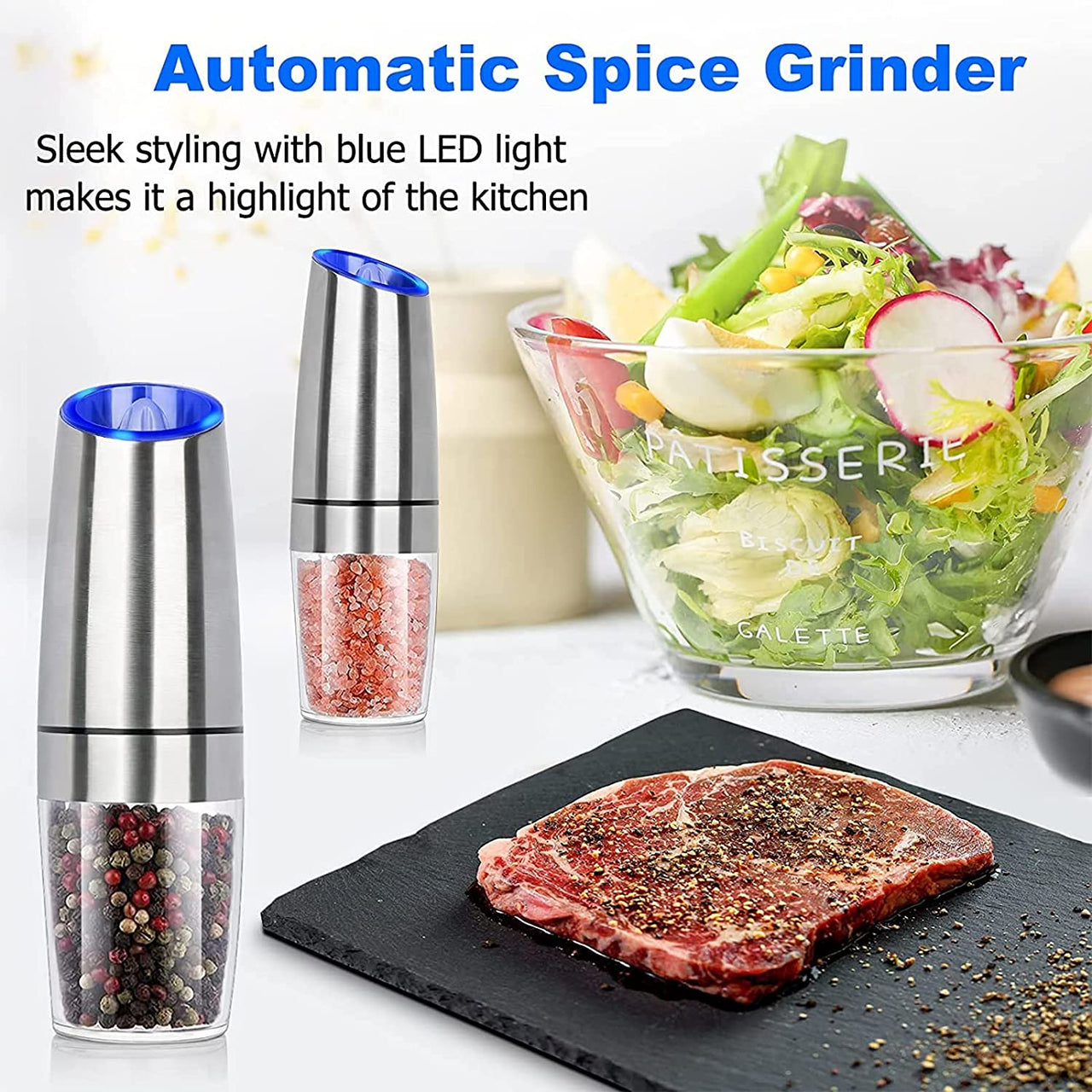 Electric Salt and Pepper Grinder
