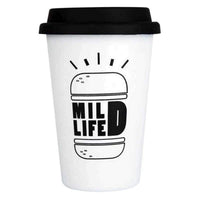 Thumbnail for Travel Mug with Lid & Reusable Straw