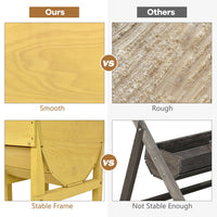 Thumbnail for Raised Wooden Planter with Liner